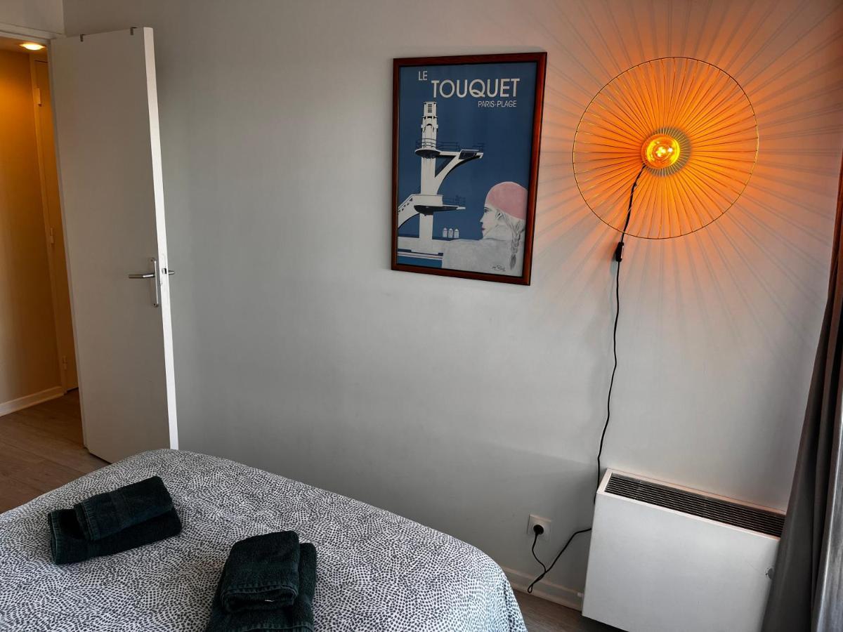 Appt Traversant Vu Mer Et Dunes Avec Garage Le Touquet Exteriér fotografie