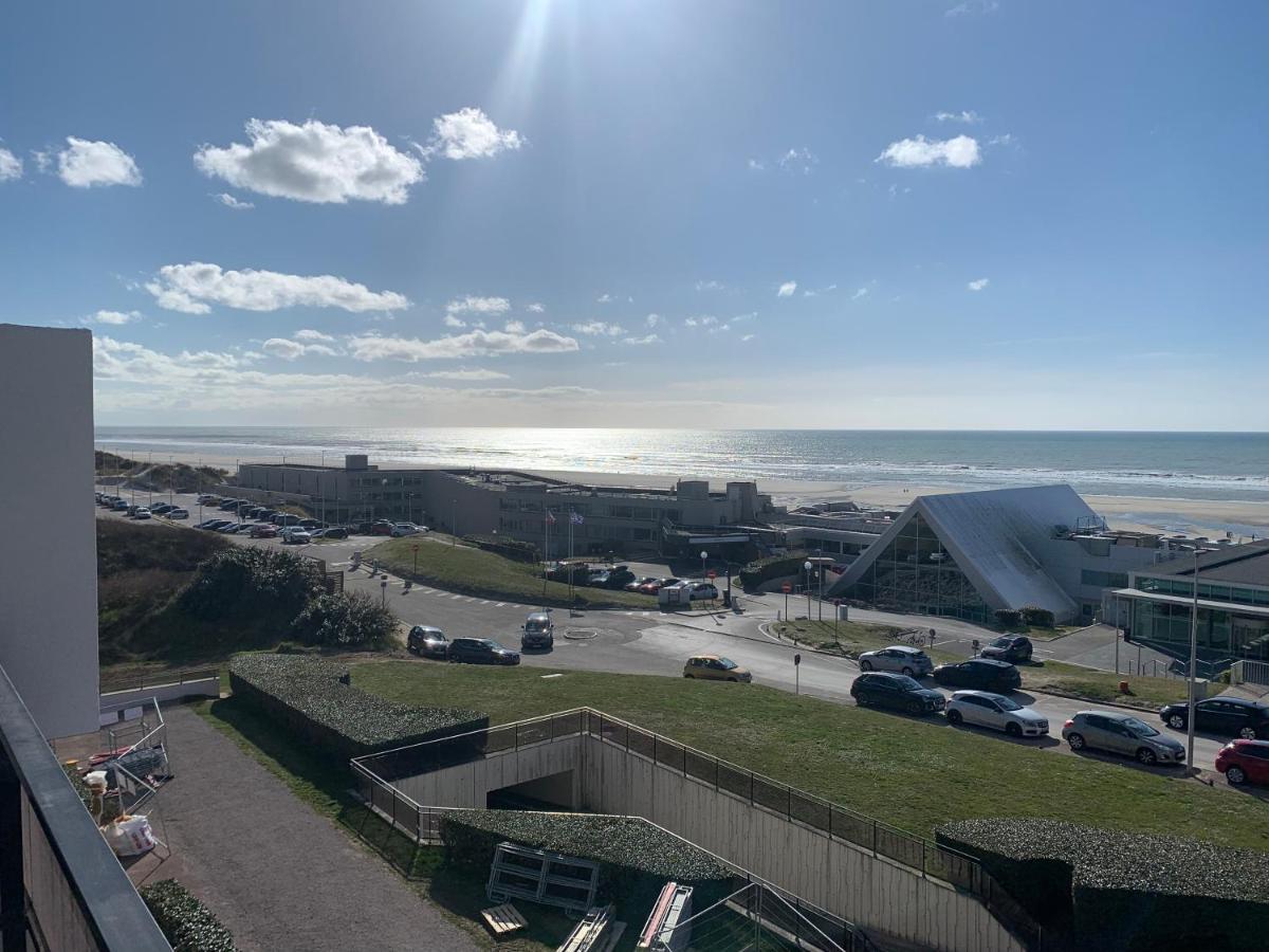 Appt Traversant Vu Mer Et Dunes Avec Garage Le Touquet Exteriér fotografie