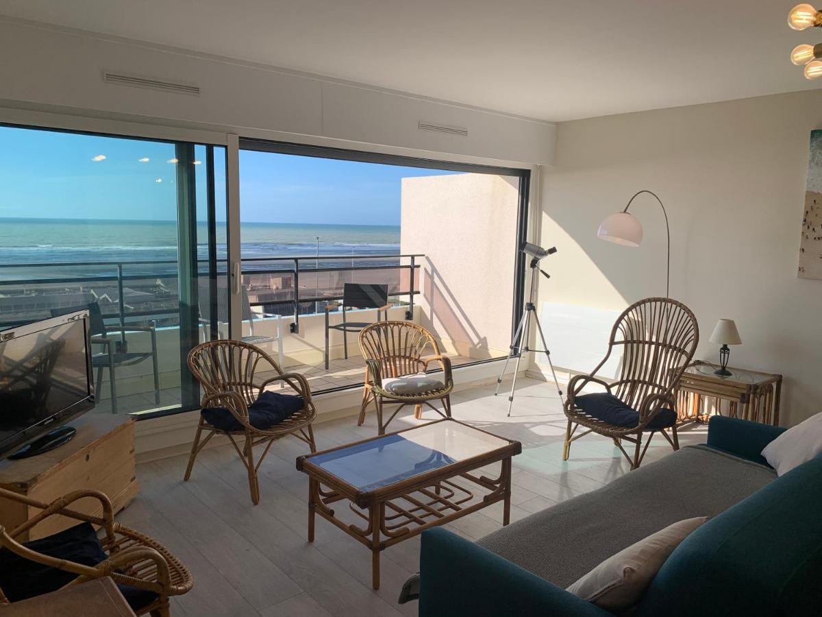 Appt Traversant Vu Mer Et Dunes Avec Garage Le Touquet Exteriér fotografie