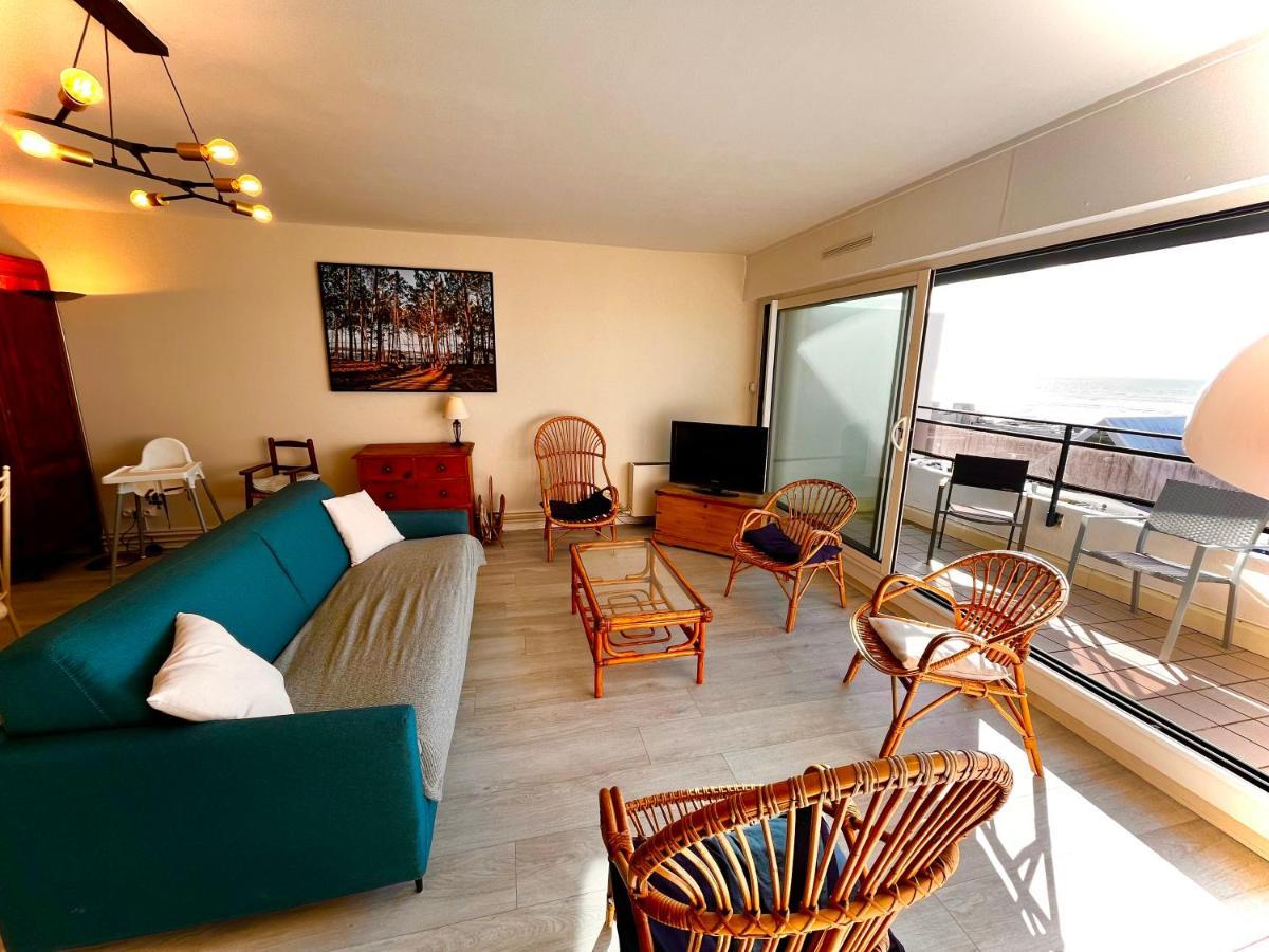 Appt Traversant Vu Mer Et Dunes Avec Garage Le Touquet Exteriér fotografie