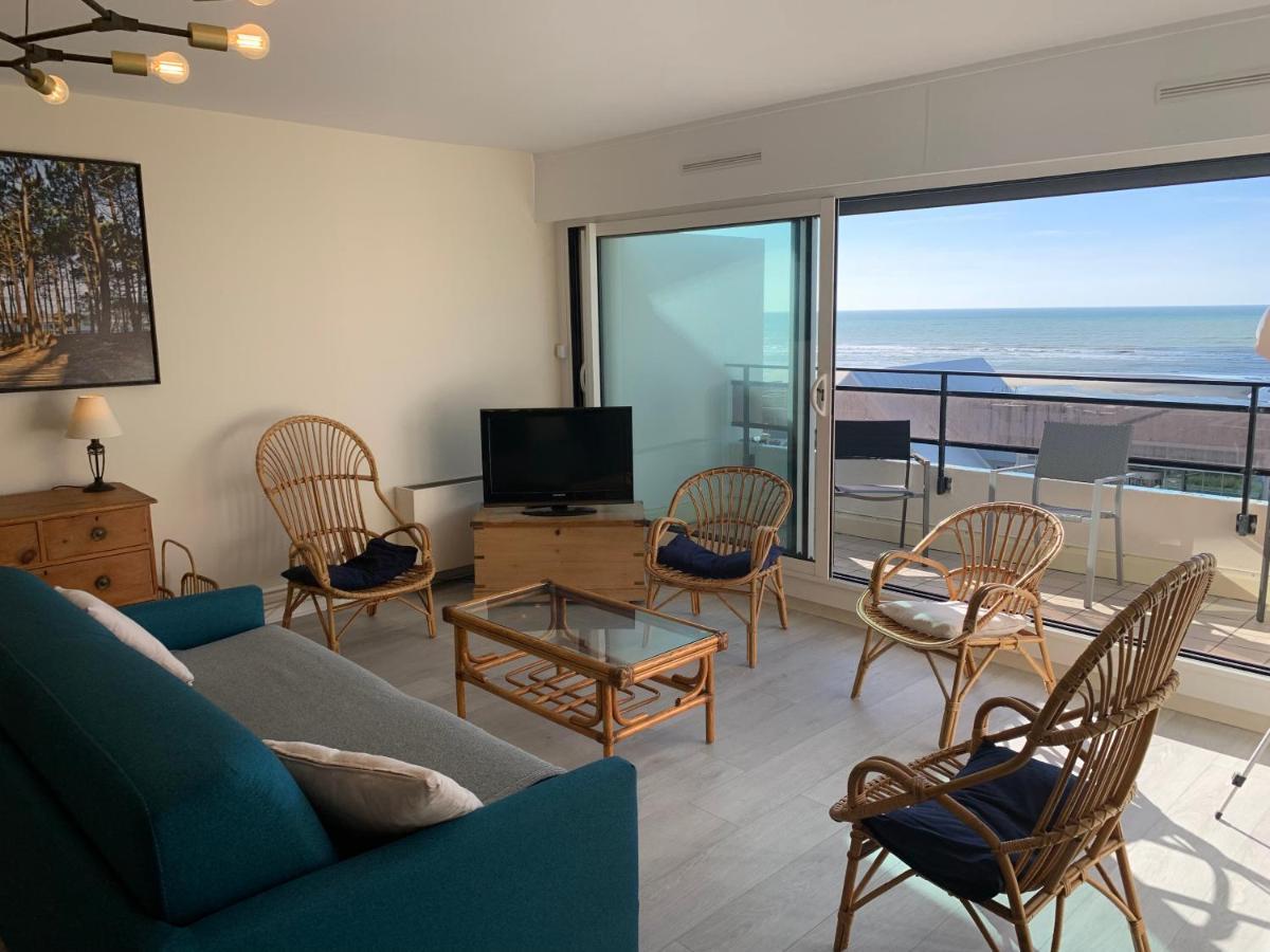 Appt Traversant Vu Mer Et Dunes Avec Garage Le Touquet Exteriér fotografie
