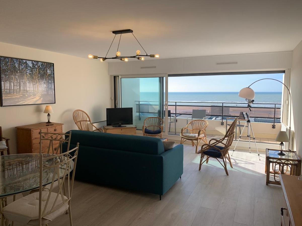 Appt Traversant Vu Mer Et Dunes Avec Garage Le Touquet Exteriér fotografie